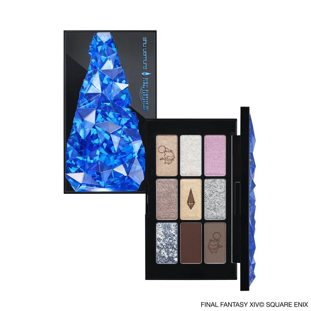 shu uemura x FINAL FANTASY XIV kupo! crystal eyeshadow palette Image 1